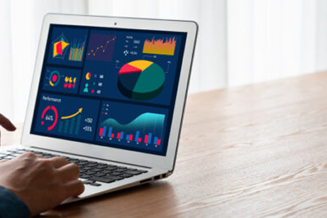 Business data dashboard